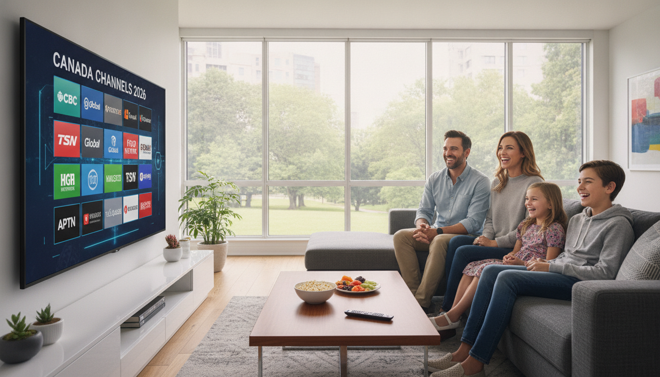 IPTV on Smart TV Canada 2026